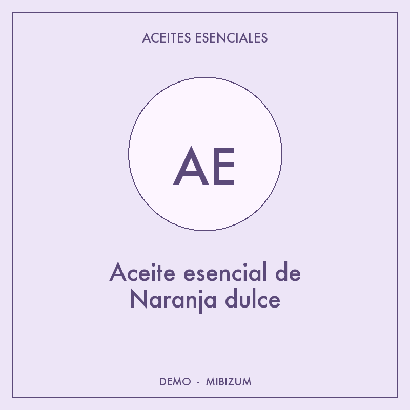 Aceite esencial de Naranja dulce
