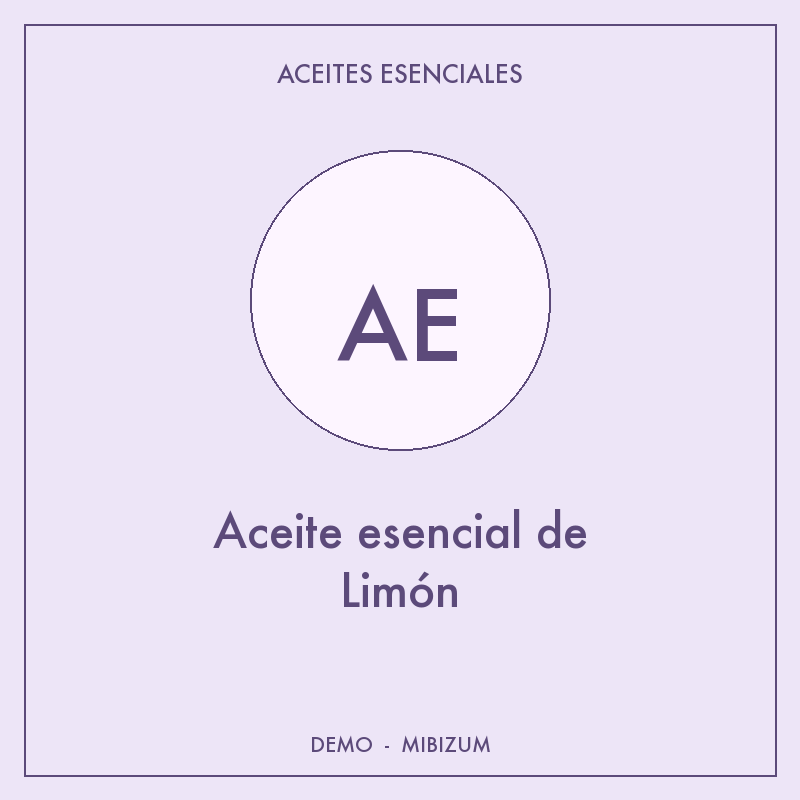 Aceite esencial de Limón