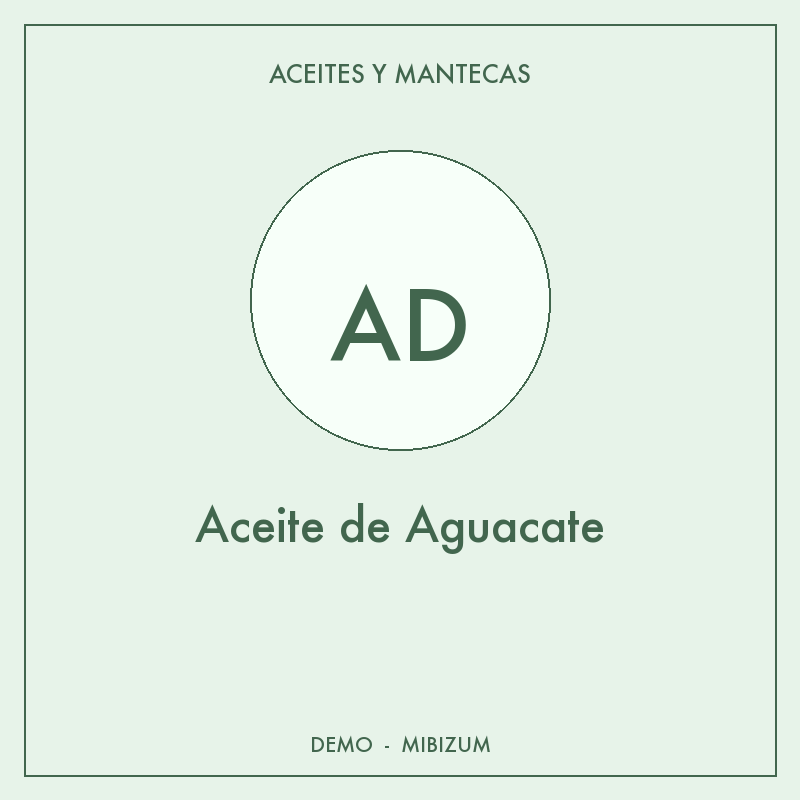 Aceite de Aguacate