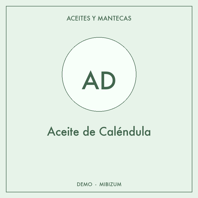 Aceite de Caléndula
