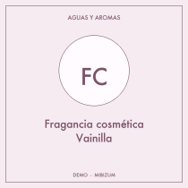 Fragancia cosmética Vainilla