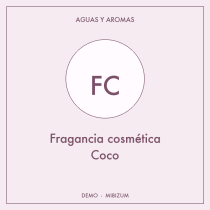 Fragancia cosmética Coco