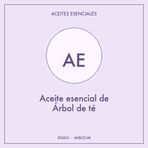 Aceite esencial de Árbol de té