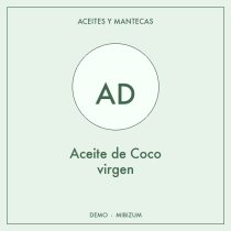 Aceite de Coco virgen