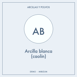 Arcilla blanca (caolín)