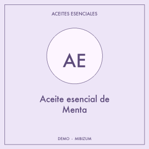 Aceite esencial de Menta